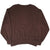 Plain back of brown Cleveland Browns crewneck sweatshirt