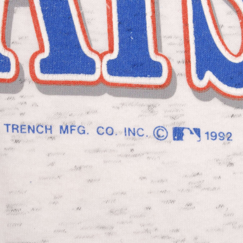Vintage MLB Toronto Blue Jays 1992 Tee Shirt Size Medium Made In Usa With Single Stitch Sleeves