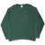Vintage Nike Classic Swoosh Pine Green Crewneck Sweatshirt 2000S Size XL