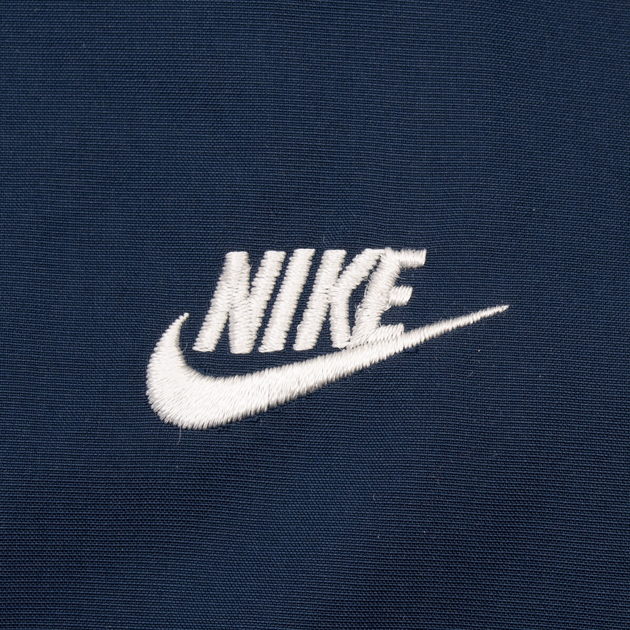 Vintage Nike Classic Swoosh Navy Blue Windbreaker Jacket 2000S Size Large