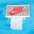 Vintage Nike Blue Windbreaker Hooded Jacket Late 1980S Size Medium