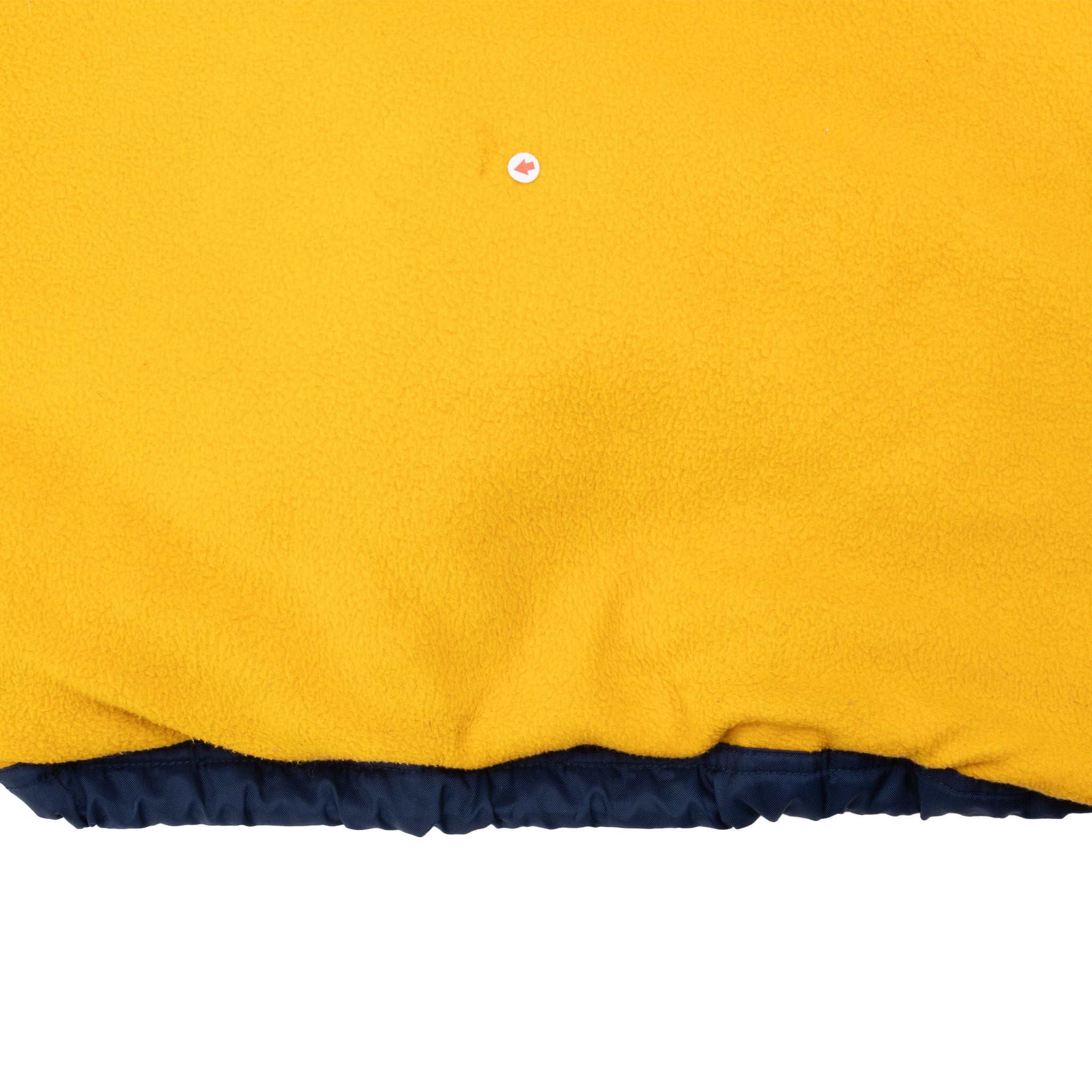 VINTAGE NIKE SWOOSH YELLOW BLUE HOODED REVERSIBLE WINDBREAKER JACKET 2000S XL