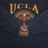 Vintage Ucla Embroidered Blue Sweatshirt 1990S Size Xl. University Of California Los Angeles