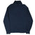 Back of navy Polo Ralph Lauren shawl collar sweater