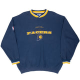 Vintage Nba Indianas Pacers Embroidered Sweatshirt Size XL