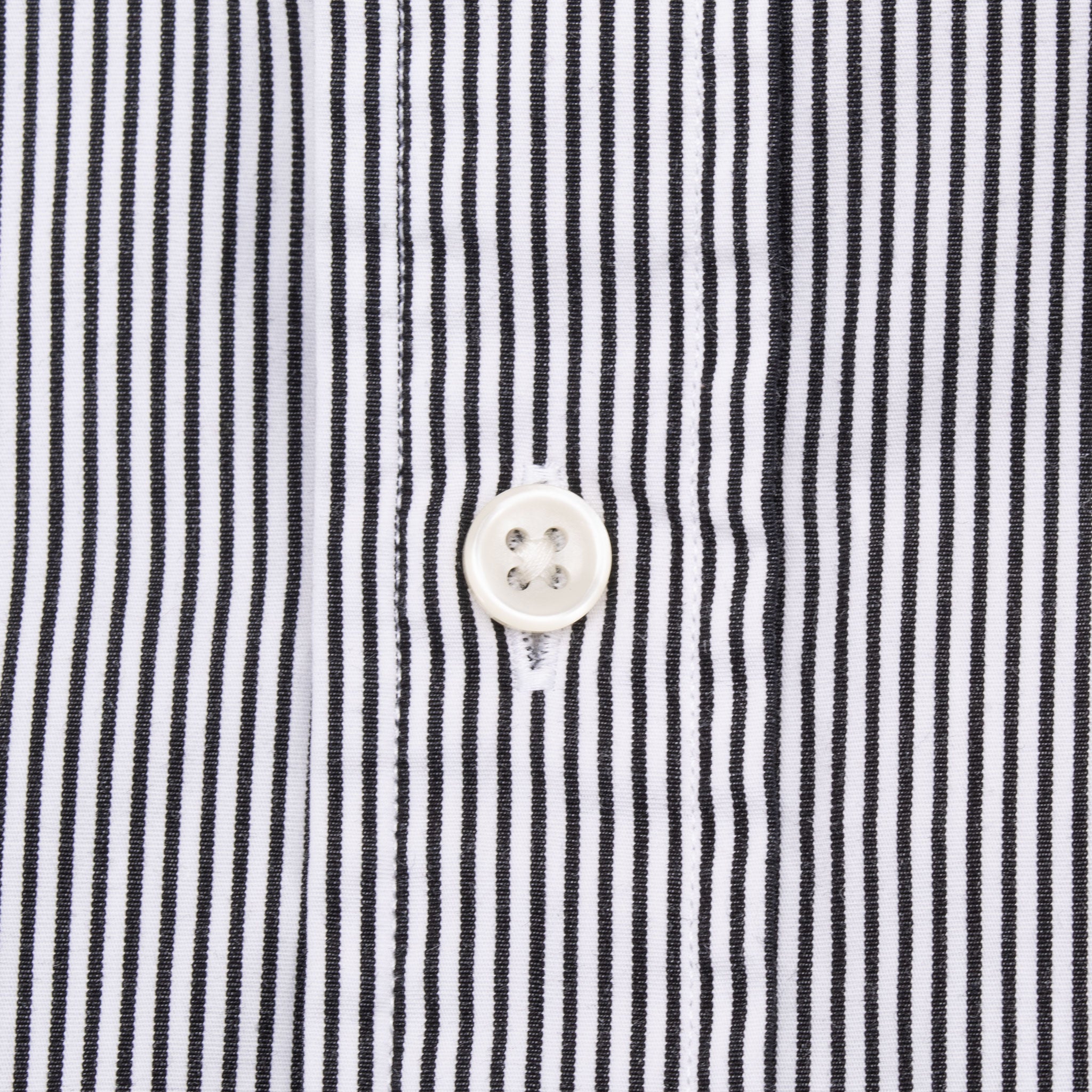 Vintage Ralph Lauren Classic Black & White Striped Shirt Size 2Xl