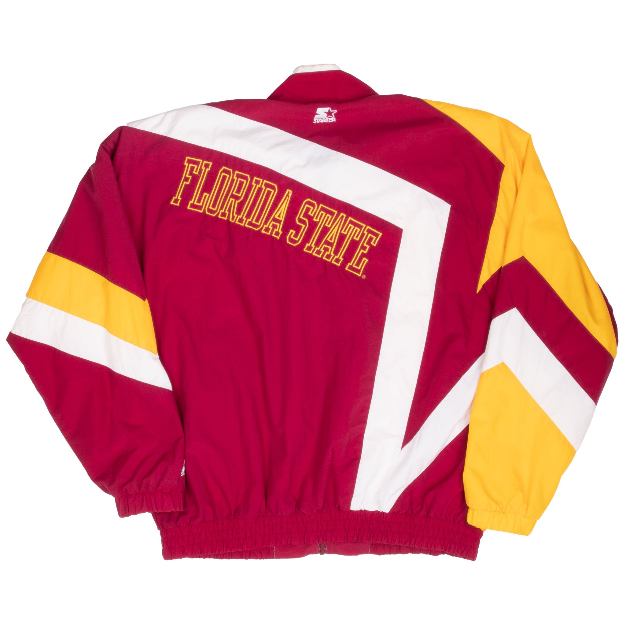Vintage Ncaa Fsu Florida State Seminoles Starter Windbreaker Jacket 1990S Size XL