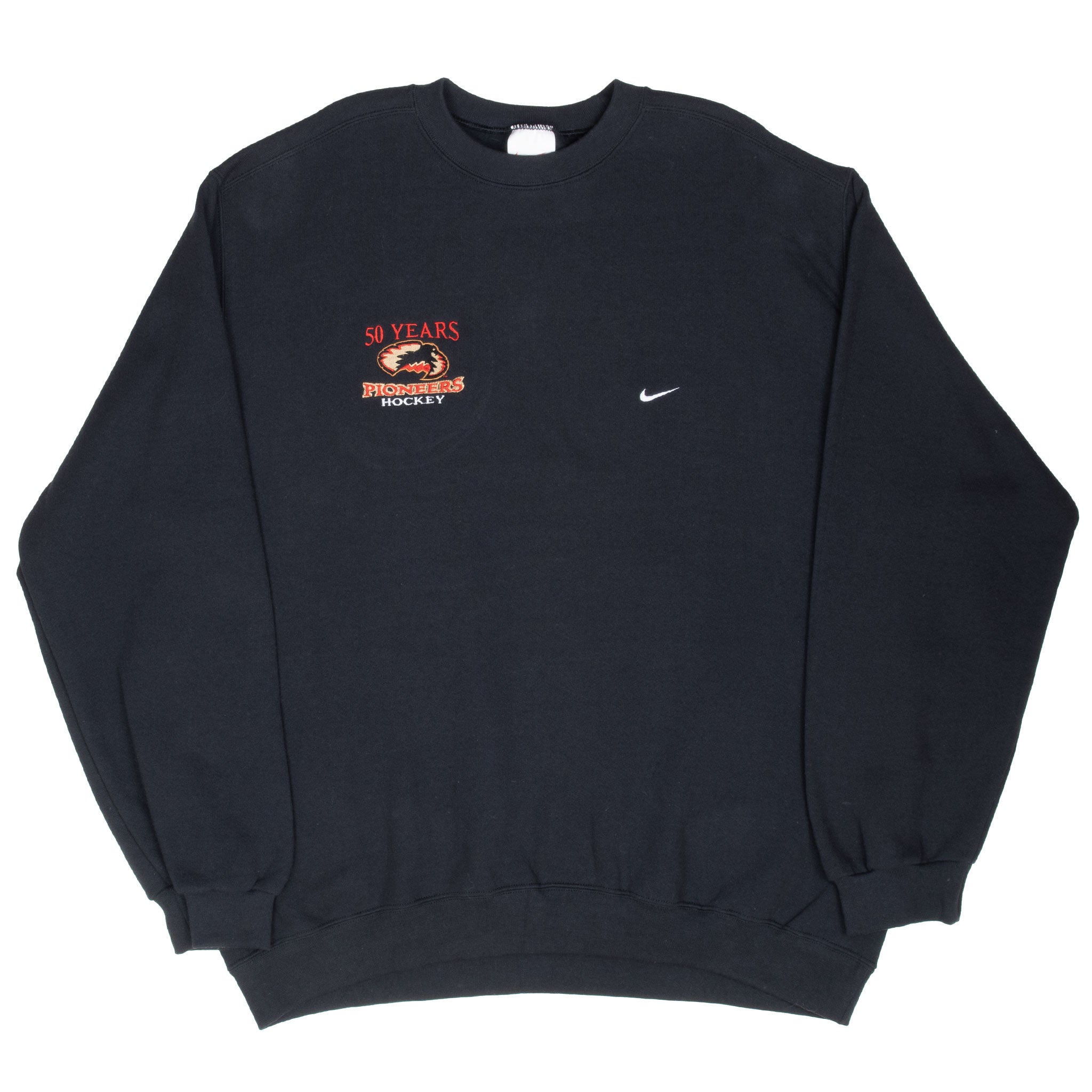 Vintage Ncaa Nike Denver Pioneers Hockey Nike Sweatshirt 1990S Size XL