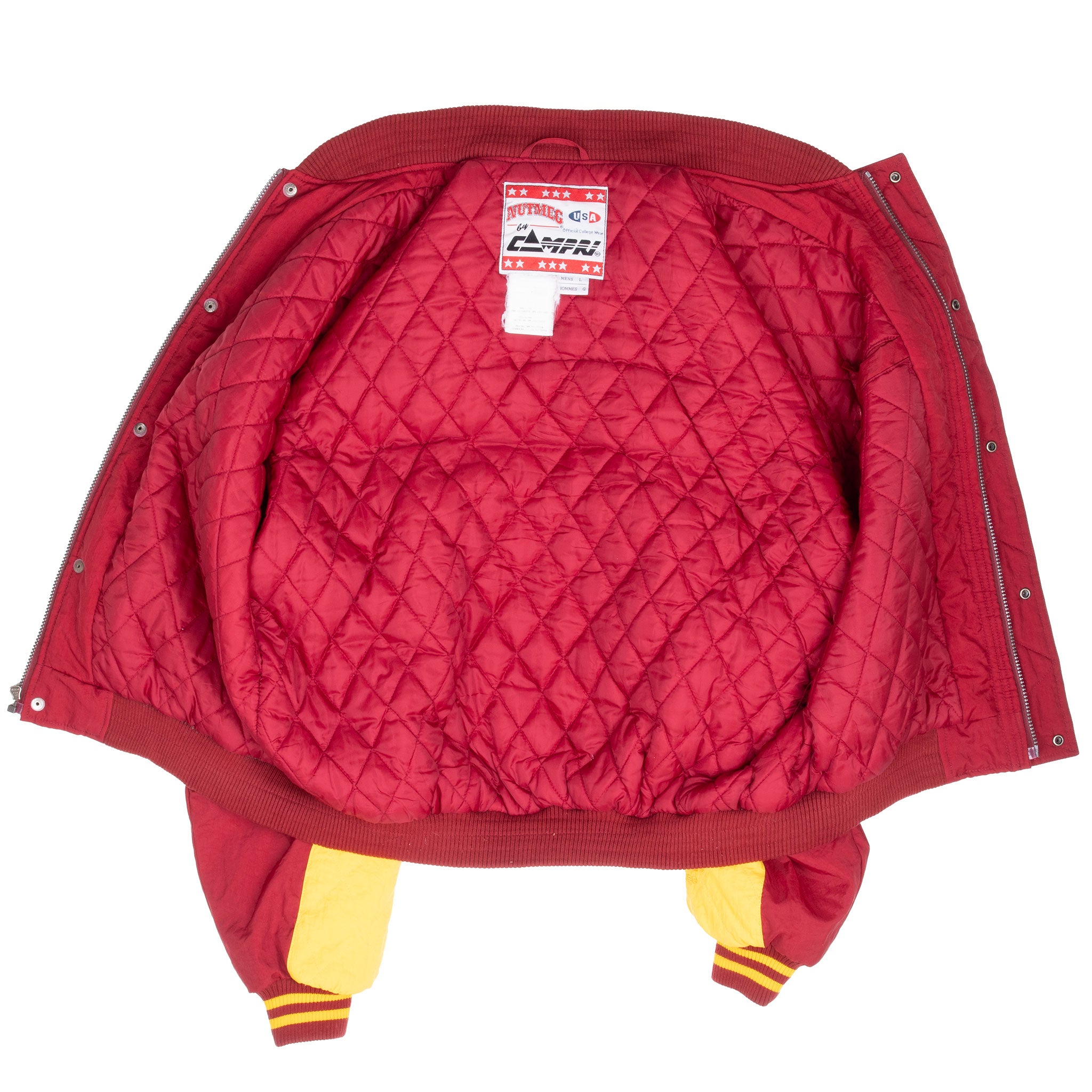 Vintage Ncaa Fsu Florida State Seminoles Windbreaker Jacket 1990S Size Large