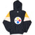Vintage Nfl Pittsburgh Steelers Pullover Starter Windbreaker Jacket 1990S Size XL