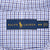 Vintage Ralph Lauren Blue White Plaid Checker Shirt Size Medium