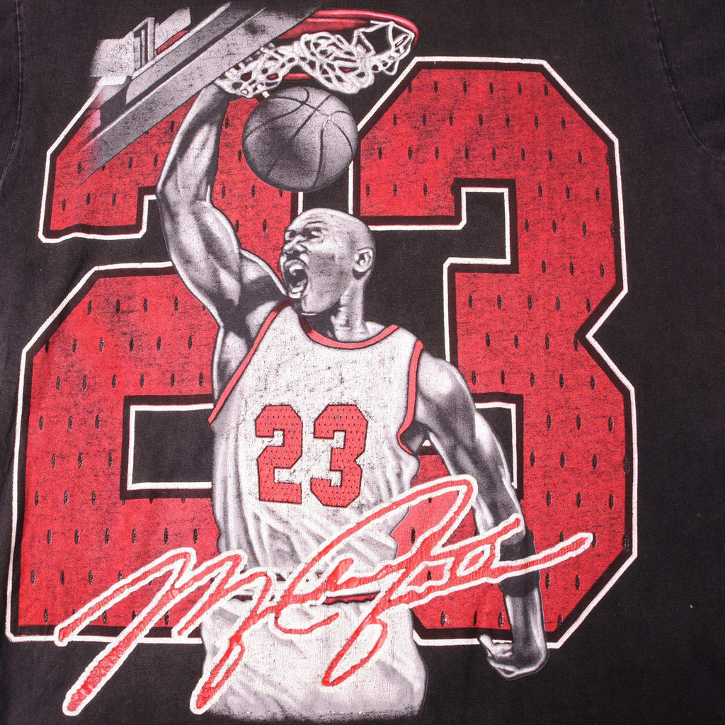 VINTAGE NBA MICHAEL JORDAN TEE SHIRT SIZE XL – Vintage rare usa