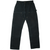 Front of black Carhartt carpenter pants with double knees, rivets, and utility pockets