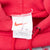 Vintage Nike Center Swoosh Athletics Red Hoodie 1990S Size XL Made In Usa