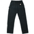 Back of black Carhartt carpenter pants with patch pockets, tool loop, and logo label
