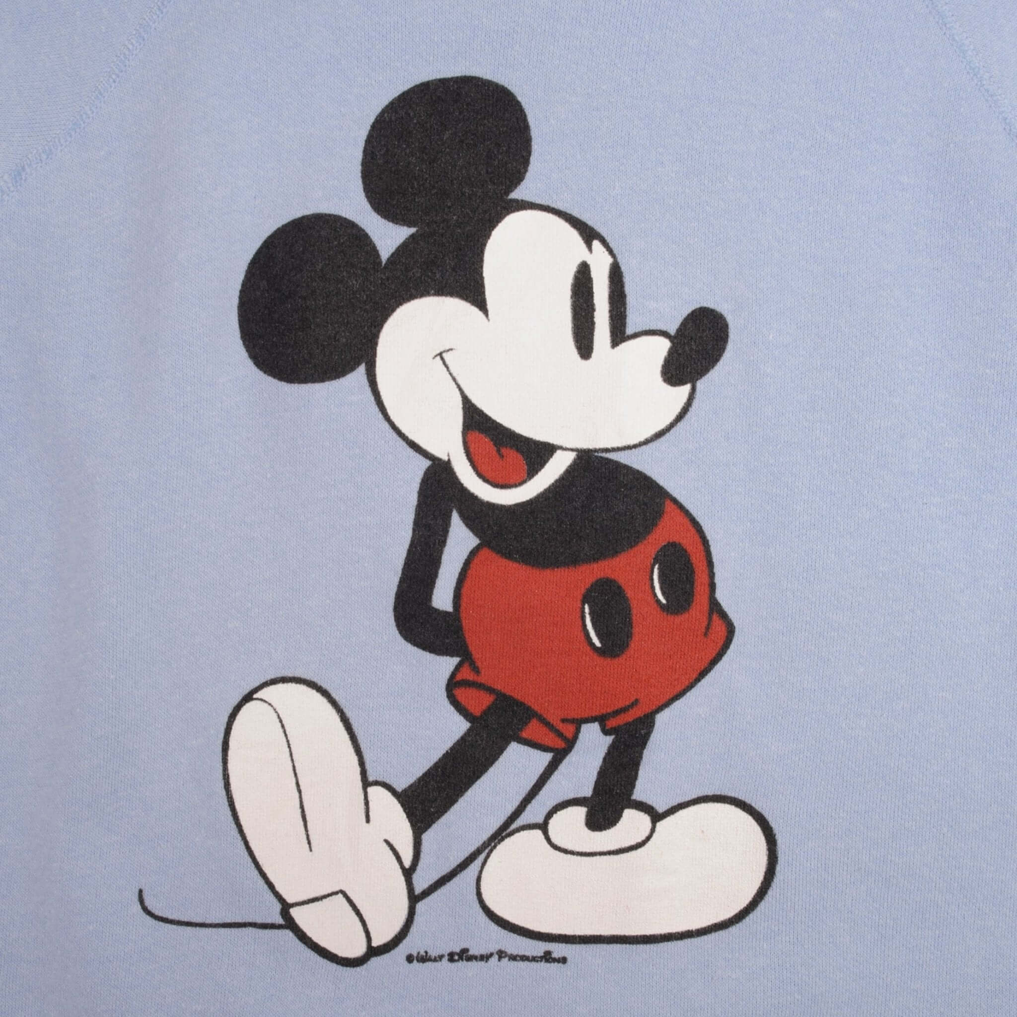 Vintage Disney Mickey Mouse Sweatshirt Size Medium Made In USA 1980S