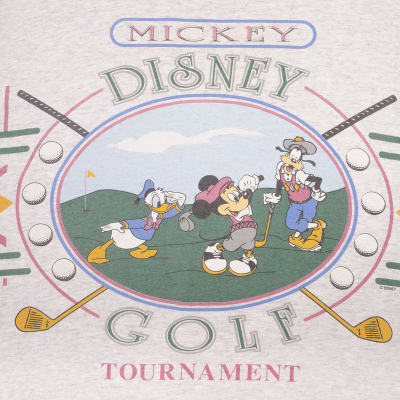 Vintage Mickey Mouse Golf Tournament 1990S Tee Shirt Size 3XL