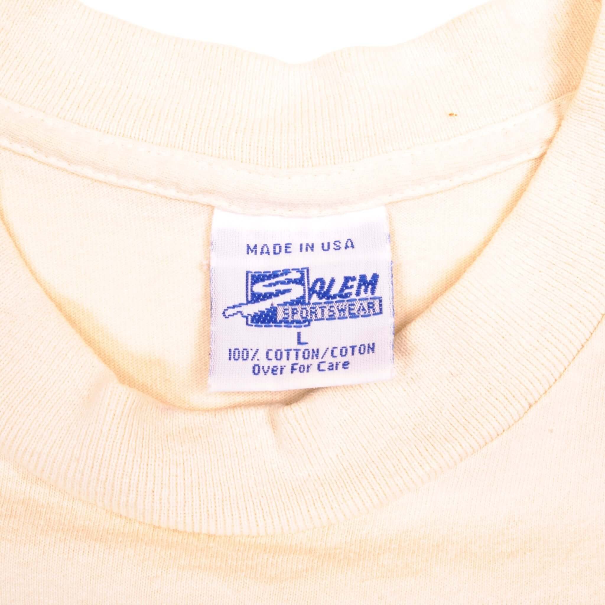 Vintage Label Tag Salem Sportswear 1993 90s 1990s 