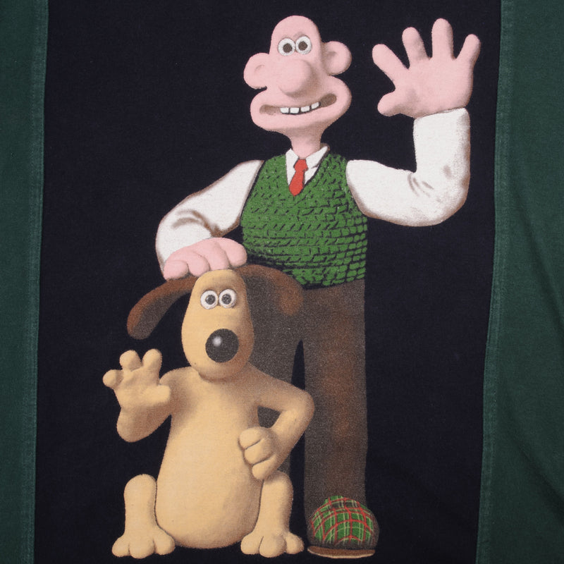 VINTAGE WALLACE AND GROMIT MARK AND SPENCER 1989 TEE SHIRT SIZE SMALL