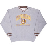 Vintage Ncaa University Of Wyoming Cowboys Sweatshirt 1990S Size Large