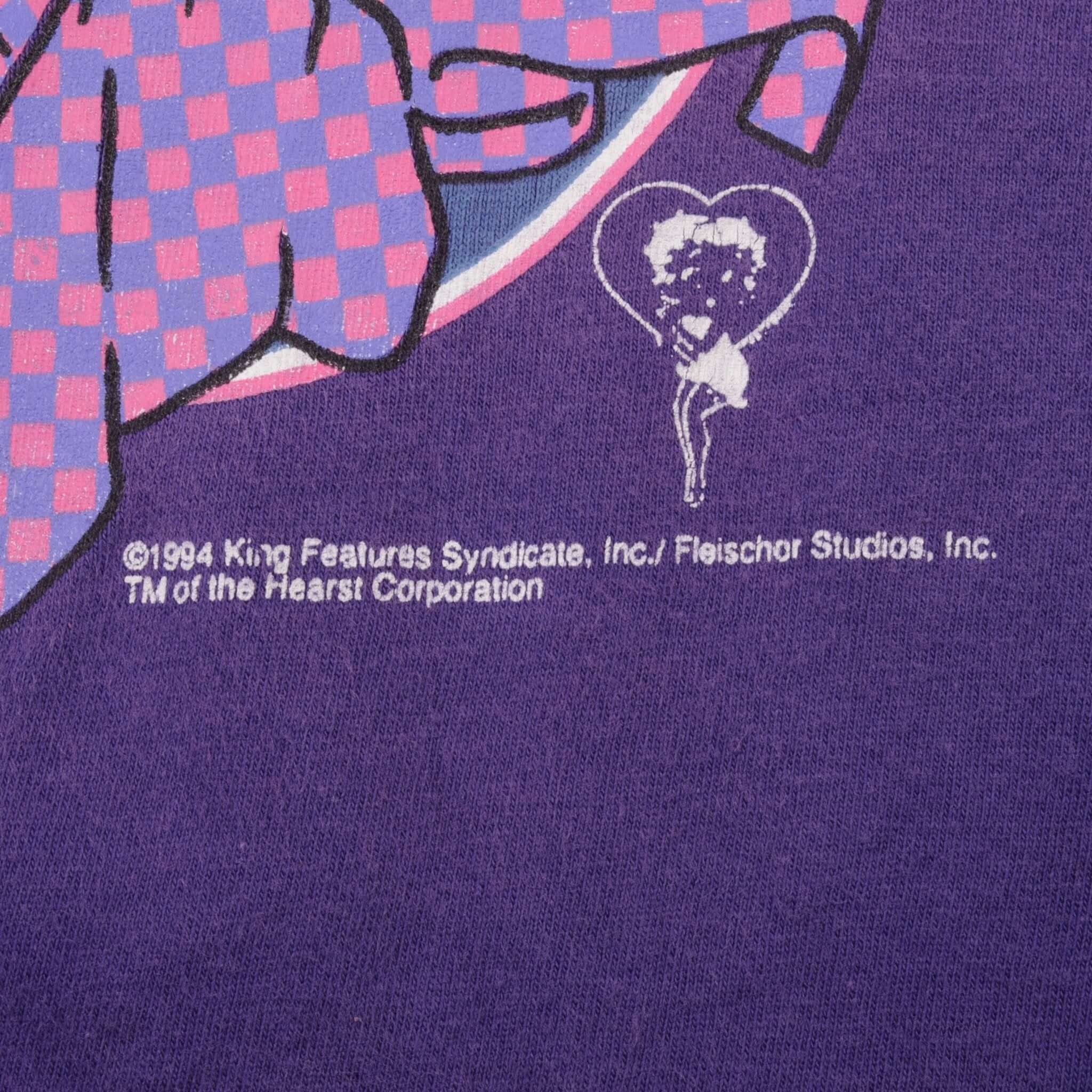 Vintage Betty Boop Gone Country Tee Shirt 1994 Size XL