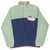 Vintage Patagonia Synchilla Snap T Sage Green And Blue Fleece Pullover Size Large