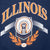 Vintage NCAA Illinois Illini Sweatshirt 1990S Size XL Made In Usa