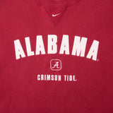 Vintage Nike Ncaa Alabama Crimson Tide 1990S Sweatshirt Size Medium