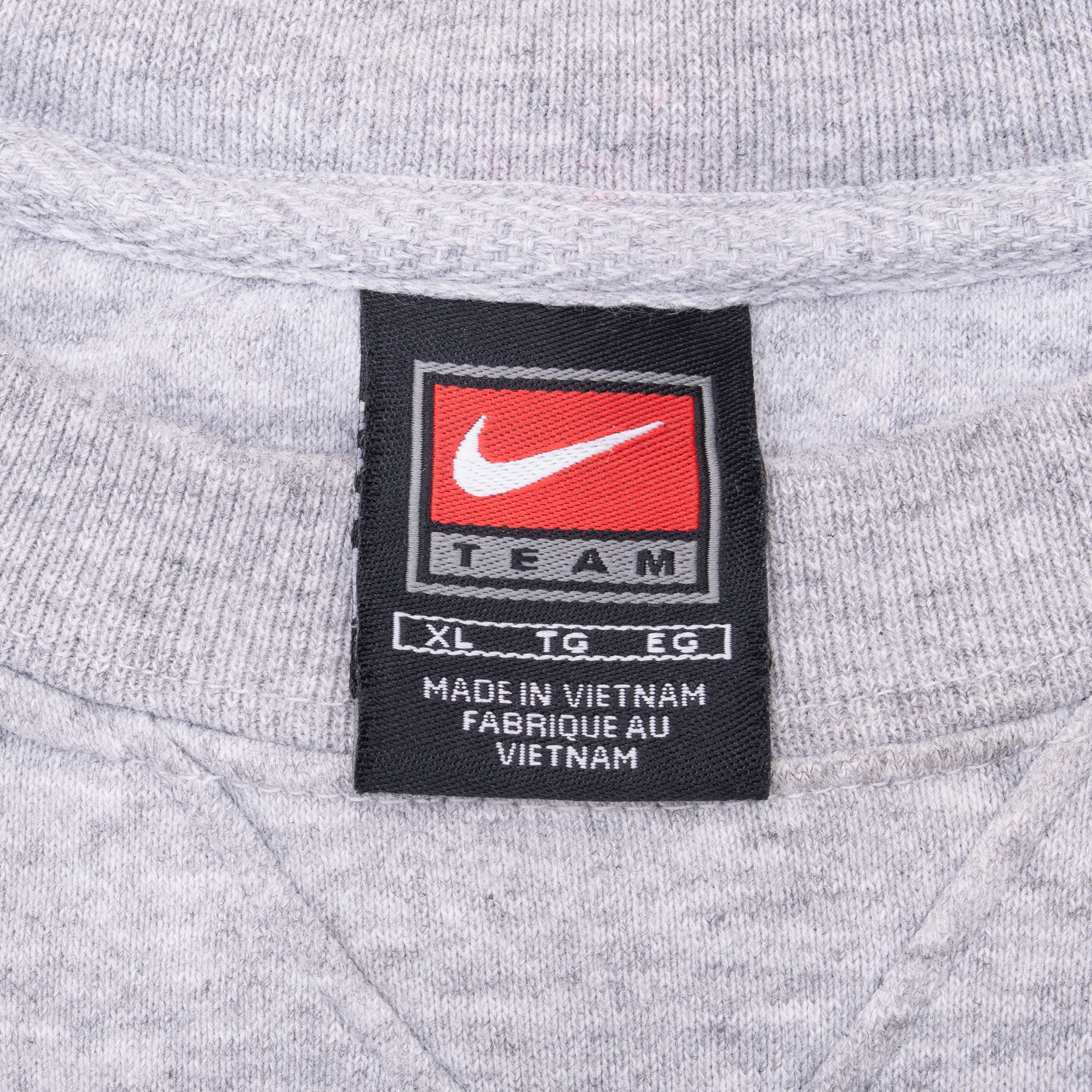 Vintage Nike Kansas Embroidered Sweatshirt 1990S Size XL