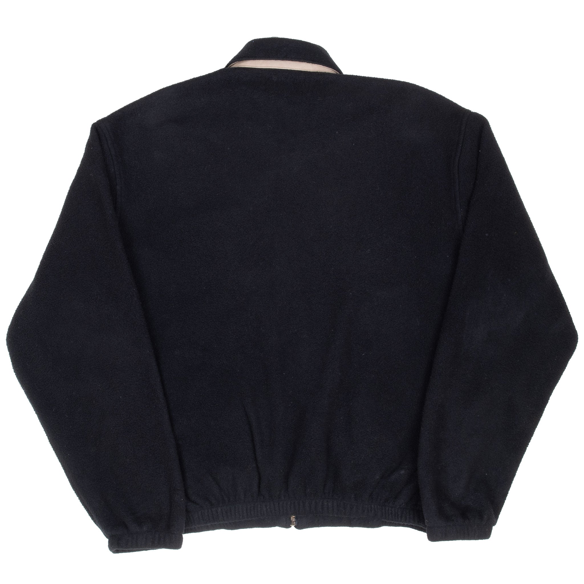 Vintage Polo Ralph Lauren Black Fleece Golf Jacket Size Small Made In Usa