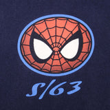 Vintage Spiderman S/63 Tee Shirt 1990S Size Large Made In USA With Single Stitch Sleeves