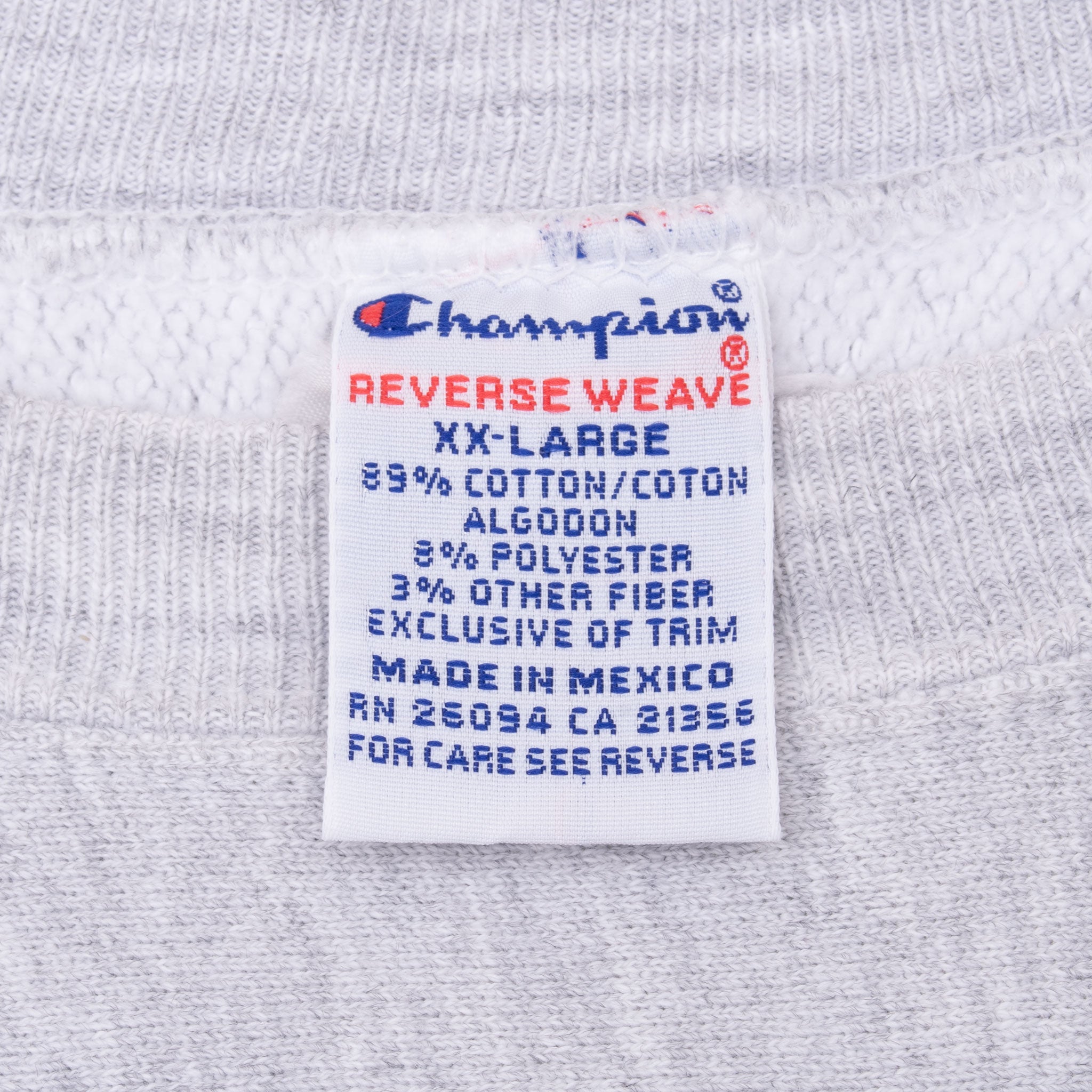 Vintage Champion Reverse Weave Sweatshirt 1990S Size XL