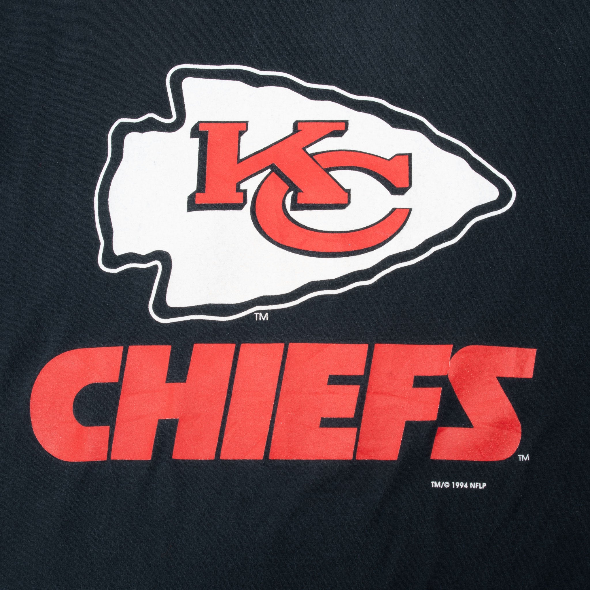 Vintage Nfl Kansas City Chiefs Tee Shirt 1990S Size 2XL Made In Usa