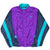 Vintage Nike Swoosh Purple Neon Windbreaker Jacket Late 1980S Size Large