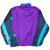 Vintage Nike Swoosh Purple Neon Windbreaker Jacket Late 1980S Size Large