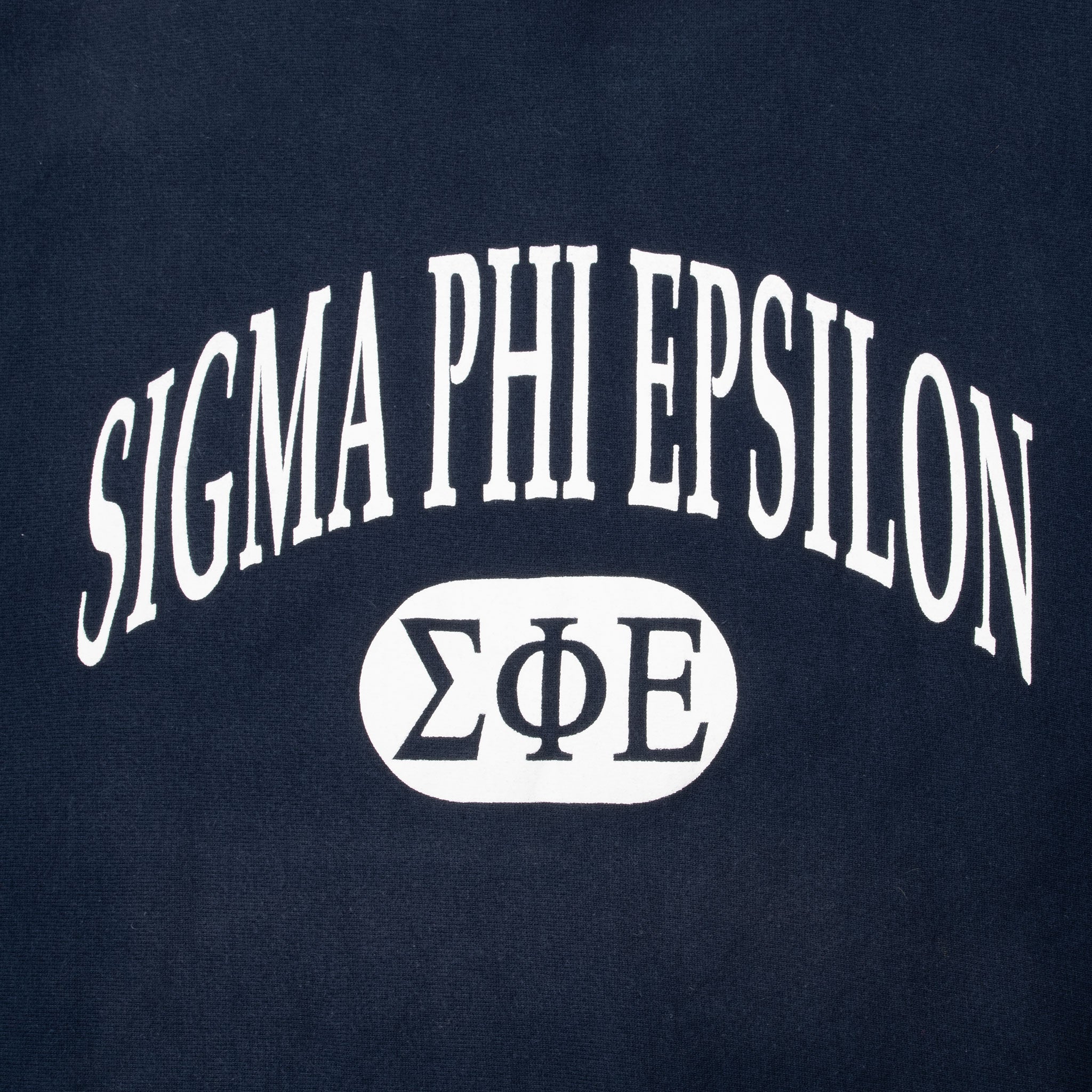 Vintage Champion Reverse Weave Sigma Phi Epsilon Fraternity University Sweatshirt 1990S Size XL Made In Usa