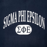 Vintage Champion Reverse Weave Sigma Phi Epsilon Fraternity University Sweatshirt 1990S Size XL Made In Usa