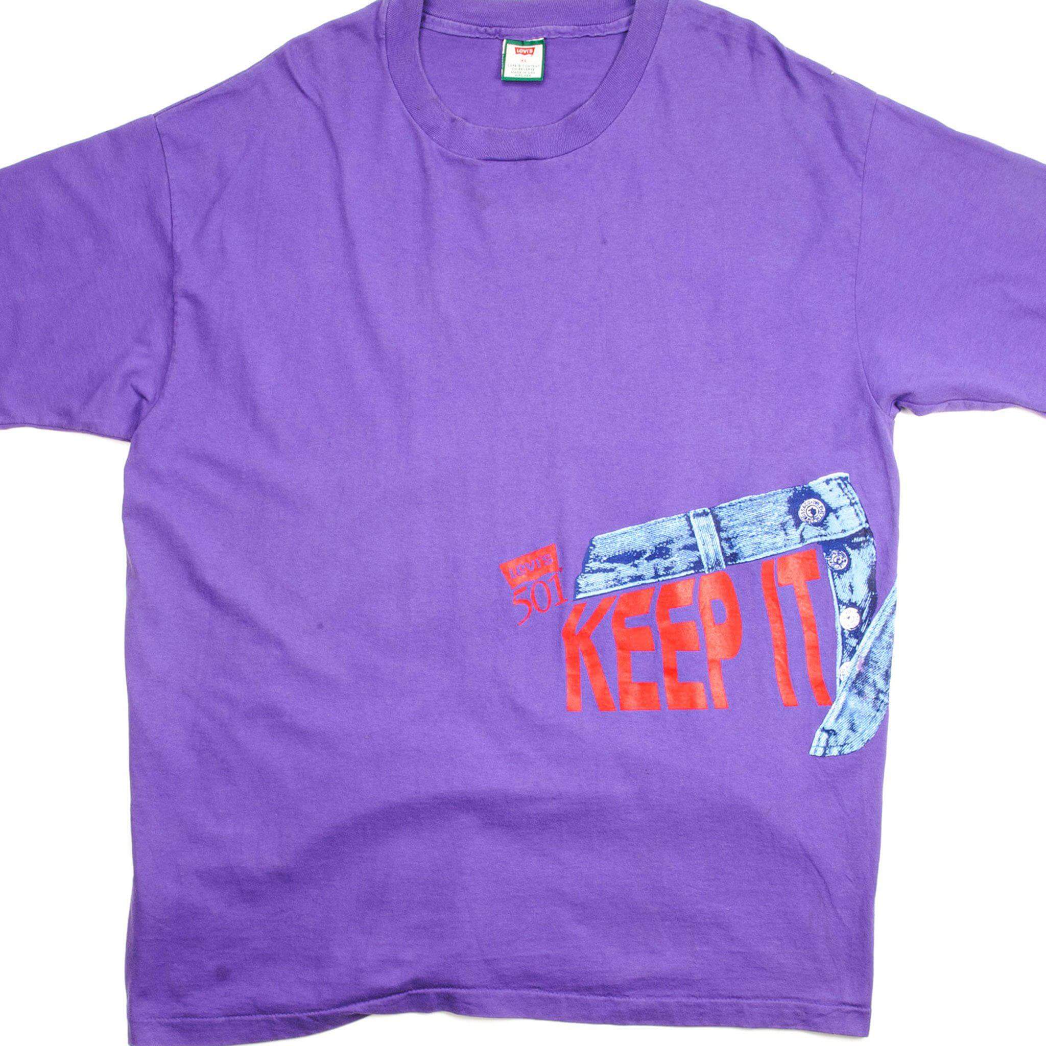 VINTAGE LEVI'S TEE SHIRT 1992 SIZE XL MADE IN USA