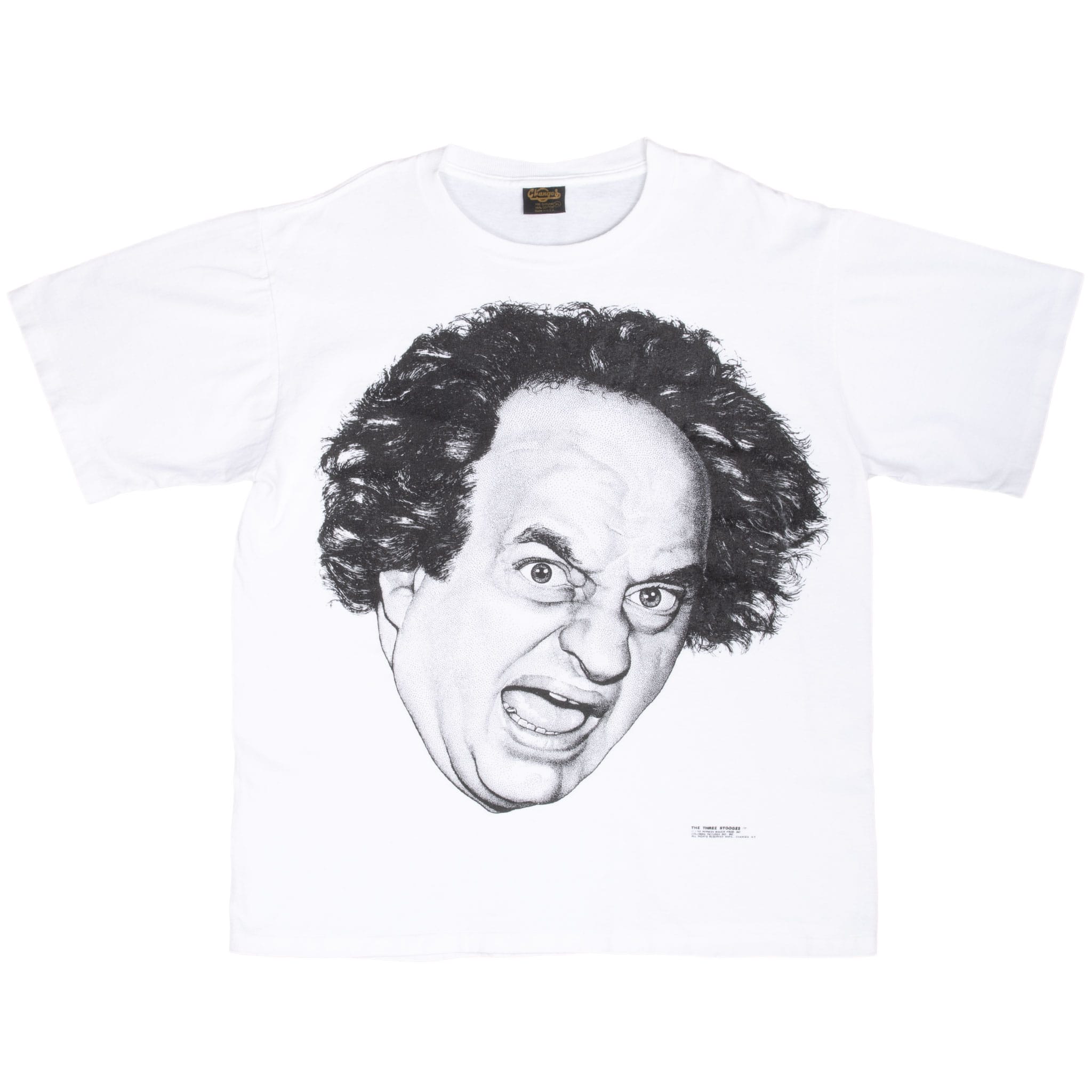 Vintage The Three Stooges 1993 Tee Shirt Size Xl Made In Usa With Single Stitch Sleeves