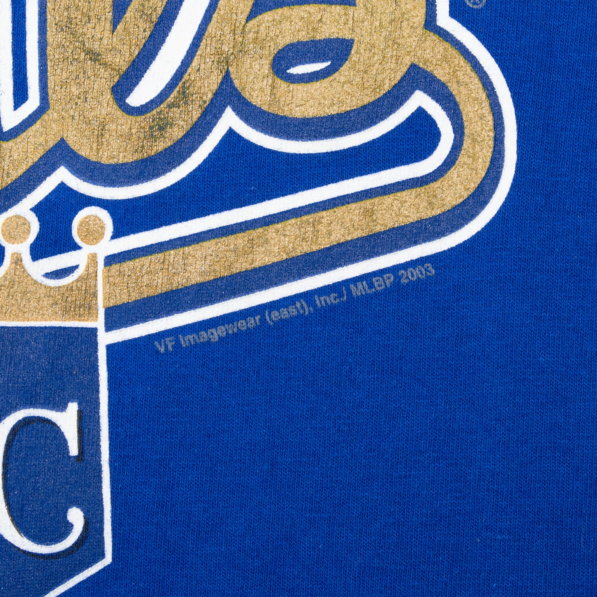 Vintage Mlb Kansas City Royals 2003 Tee Shirt Size XL