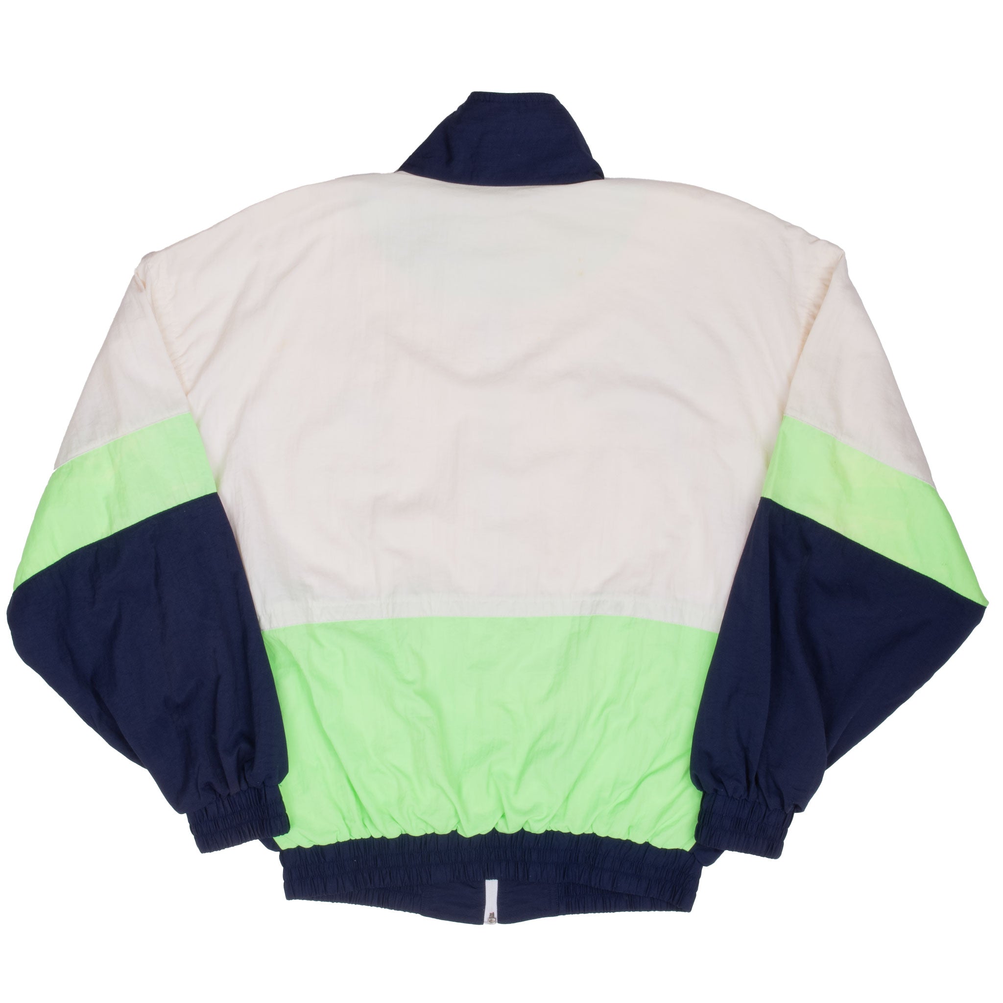 Vintage Puma Neon Windbreaker Jacket 1980S Size Large