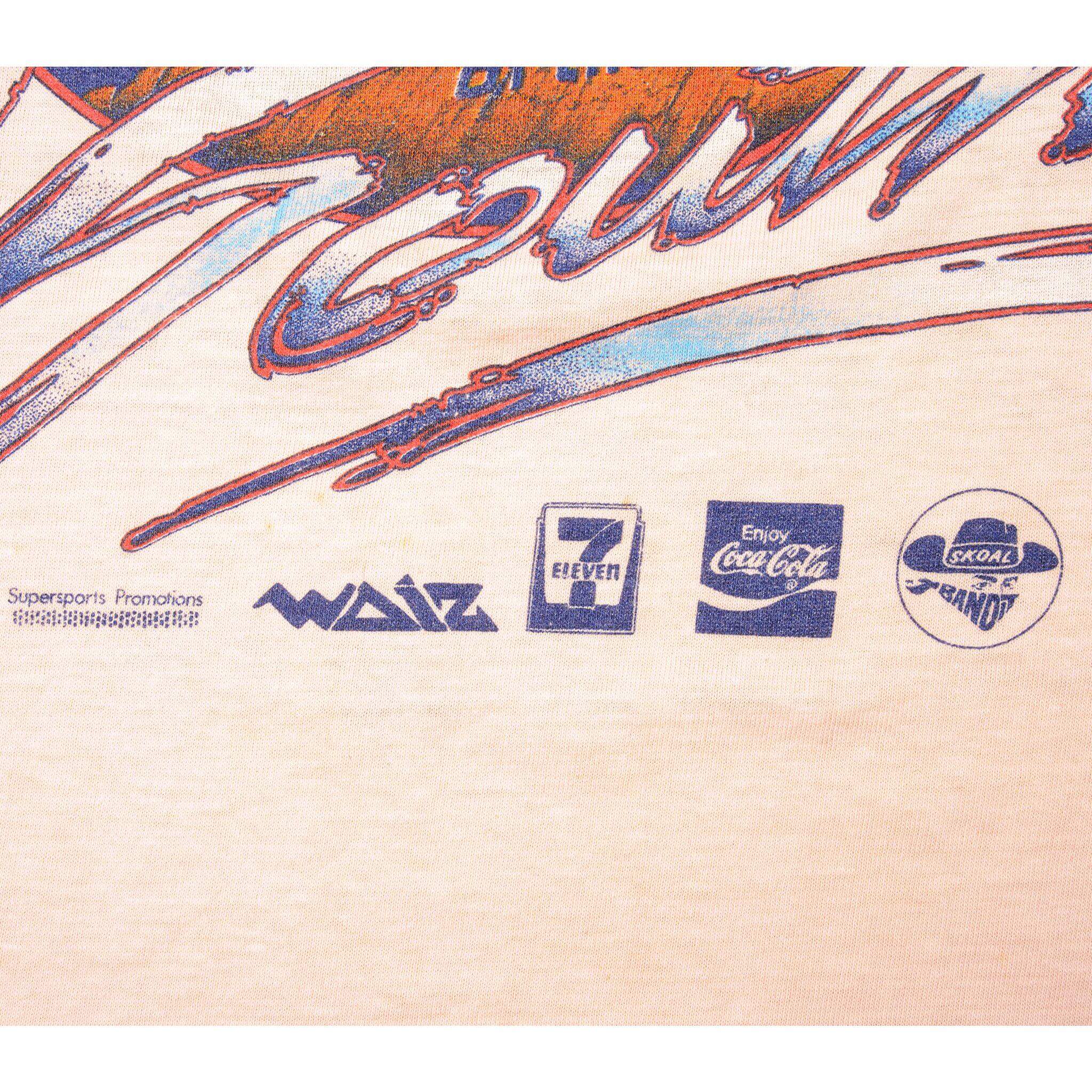 VINTAGE MOTOCROSS DAVID BAILEY SUPERCROSS SOUTH '84 TEE SHIRT SIZE SMALL MADE IN USA