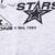 Close-up of Dallas Stars logo and NHL 1994 copyright print