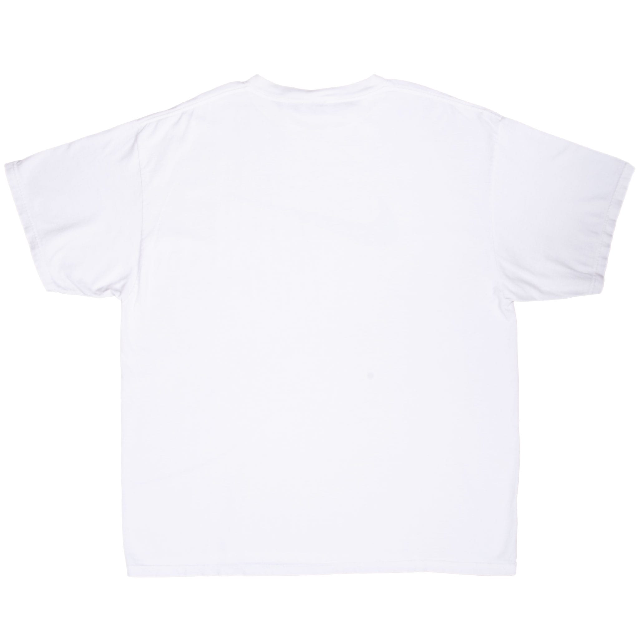 Vintage Nike Big Swoosh White Tee Shirt Late 1990S Size Xl Made In Usa