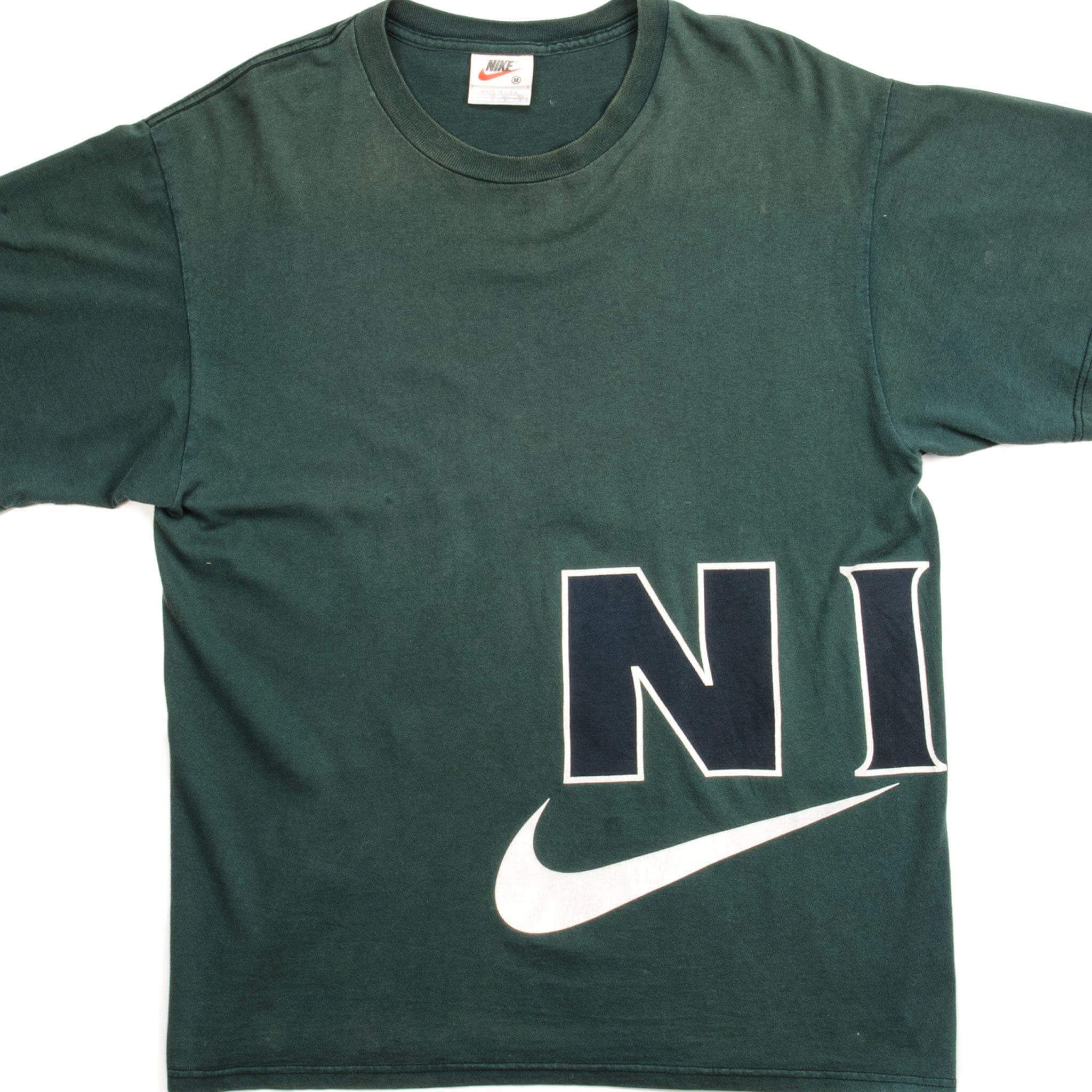 VINTAGE NIKE TEE SHIRT END 1980S EARLY 1990S SIZE MEDIUM MADE IN USA