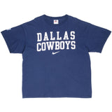 Vintage Nike Nfl Dallas Cowboys Tee Shirt 1990S Size XL Made In Usa