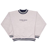 Vintage Guess Jeans by George Marciano Embroidered Sweatshirt 1990S Size XL Made In USA
