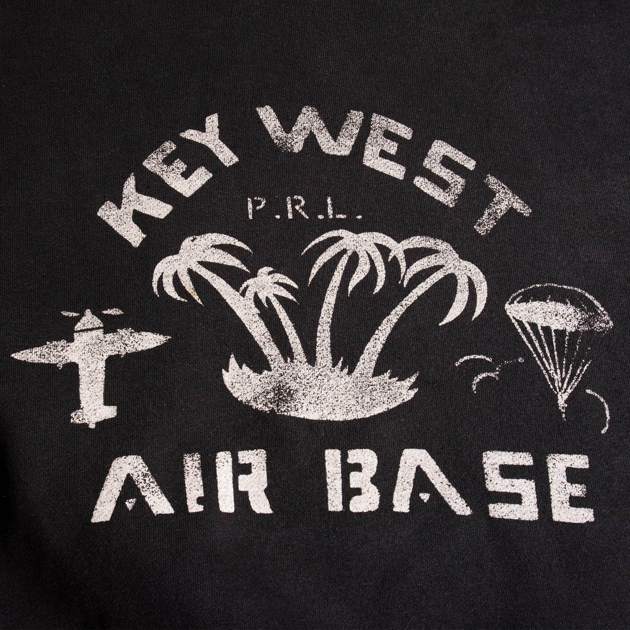 Vintage Polo Ralph Lauren Key West Air Base Sweatshirt Size Xl 1990S Made In Northern Mariana Island (USA) 