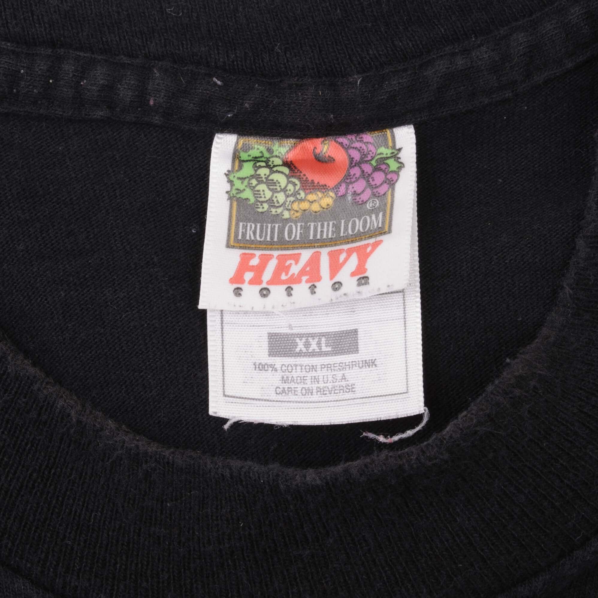 Vintage Nascar Rick Mast Remington Tee Shirt 1997 Size 2XL Made In Usa With Single Stitch Sleeves