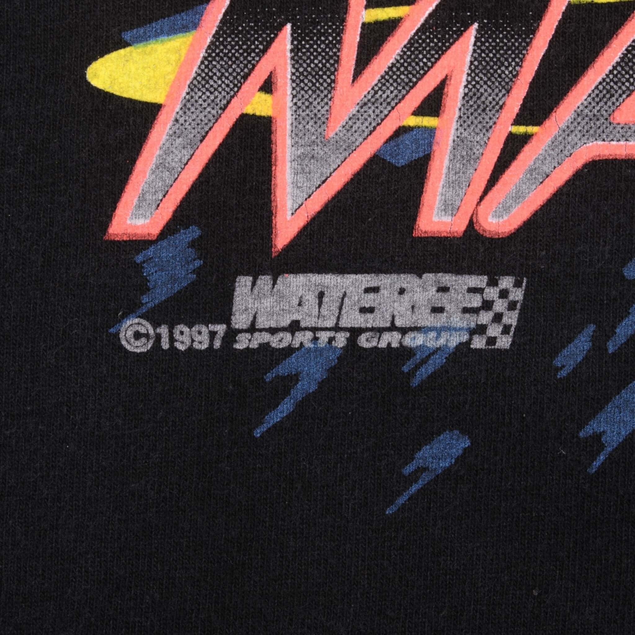 Vintage Nascar Rick Mast Remington Tee Shirt 1997 Size 2XL Made In Usa With Single Stitch Sleeves